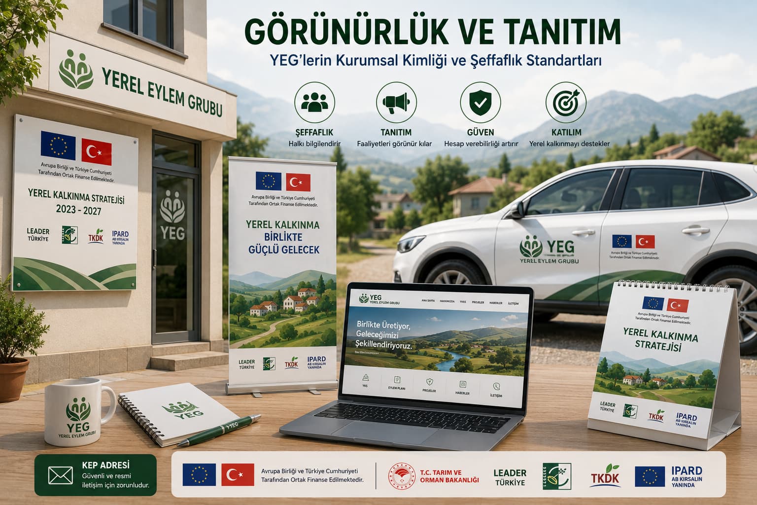 Görünürlük ve Tanıtım: YEG’lerin Kurumsal Kimliği ve Şeffaflık Standartları