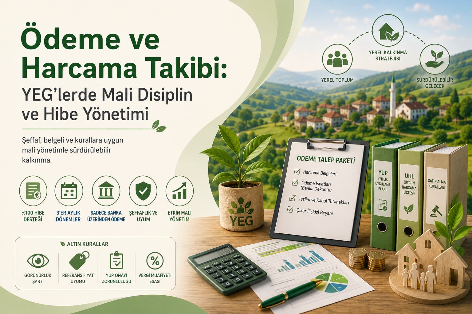 Ödeme ve Harcama Takibi: YEG’lerde Mali Disiplin ve Hibe Yönetimi